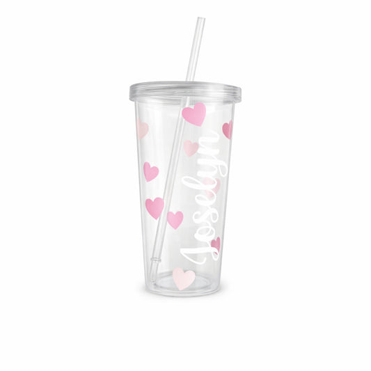 Vaso grande Corazones